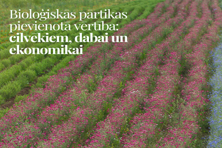 Latvijas Bioloģiskās lauksaimniecības asociācija rīko biedru kopsapulci un konferenci par bioloģiskās pārtikas pievienoto vērtību
